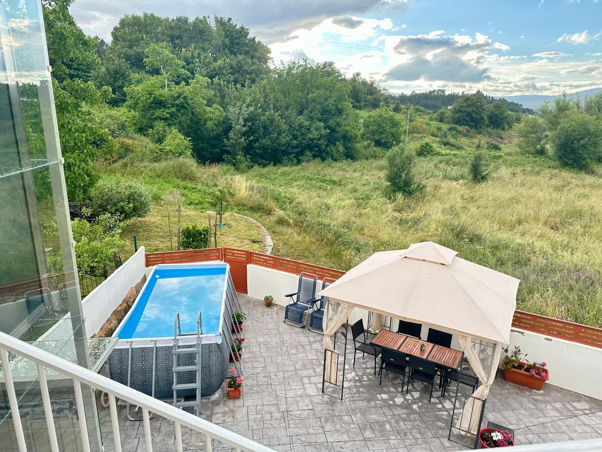 오렌세 Casa La Oveja Negra, Con Piscina 빌라 외부 사진